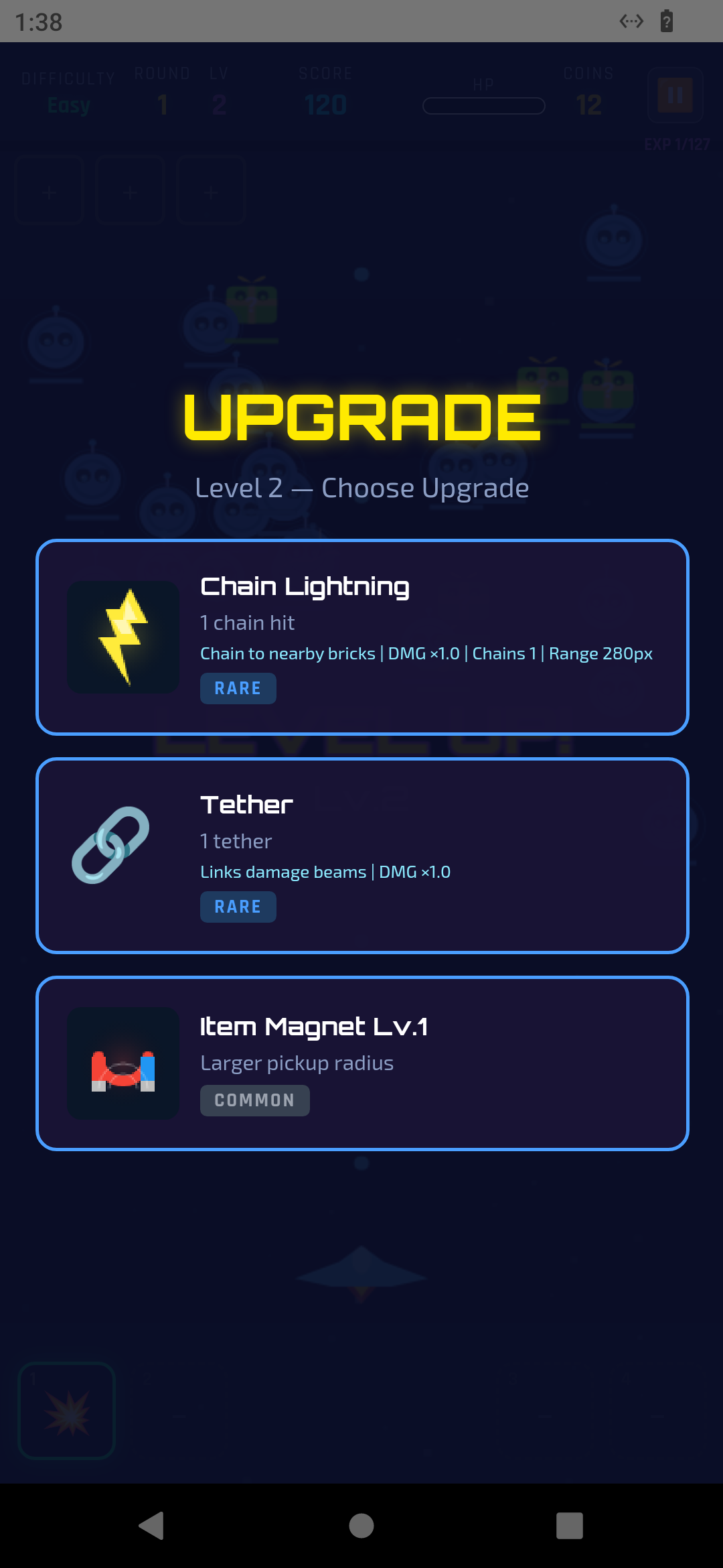Upgrades